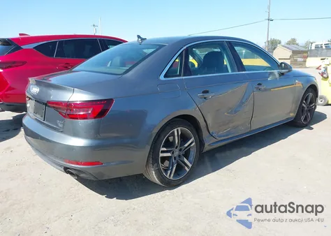2018 Audi A4 2.0T Tech Ultra Premium/2.0T Ultra Premium z USA, uszkodzony, nr VIN WAULMAF42JA233811